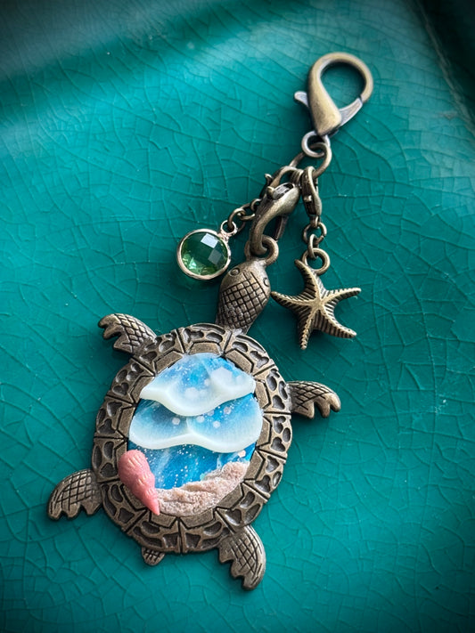 Lindsey’s semi custom turtle pendant